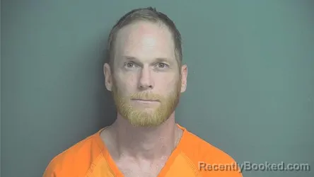 Mugshot of Aaron Niles Hensley booked in Boone County, Indiana on July 9, 2026