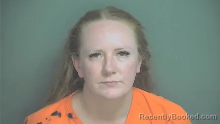Mugshot of Paige Noel Shockley-Henry booked in Boone County, Indiana on July 11, 2026