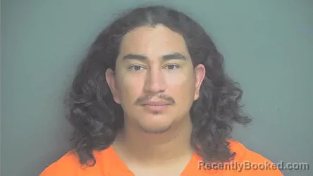 Mugshot of Daniel Eduardo Mendoza booked in Boone County, Indiana on July 11, 2026