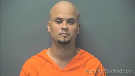 Mugshot of Luis Hibrain De Jesus booked in Boone County, Indiana on July 12, 2026