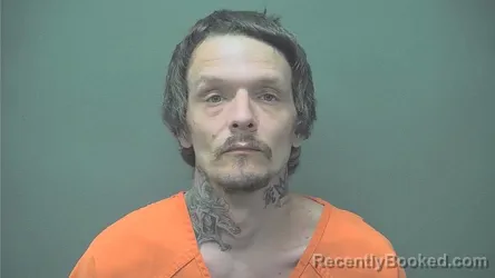 Mugshot of Christopher Allen Walters booked in Boone County, Indiana on July 14, 2026