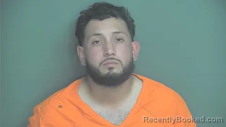 Mugshot of Jose Antonio Ochoa booked in Boone County, Indiana on July 27, 2026