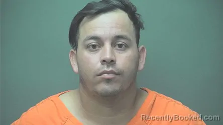 Mugshot of Bernardo Castillo Montero booked in Boone County, Indiana on July 28, 2026