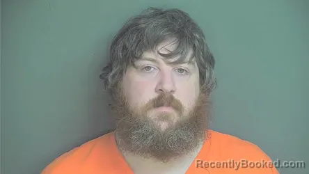 Mugshot of Joseph A Hooker booked in Boone County, Indiana on August 3, 2026