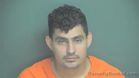 Mugshot of Cristhian Ramirez Alvarenga booked in Boone County, Indiana on August 19, 2026