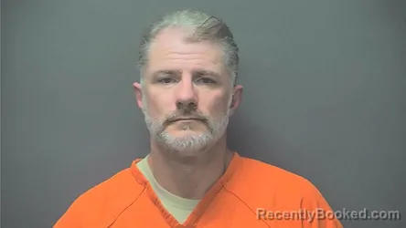 Mugshot of Brandon Allen Magee booked in Boone County, Indiana on August 19, 2026