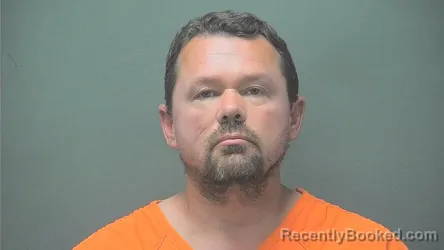 Mugshot of Rickey Carl Snyder booked in Boone County, Indiana on August 21, 2026