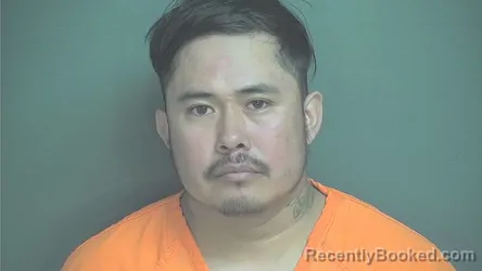 Mugshot of David Campos Acateco booked in Boone County, Indiana on August 21, 2026