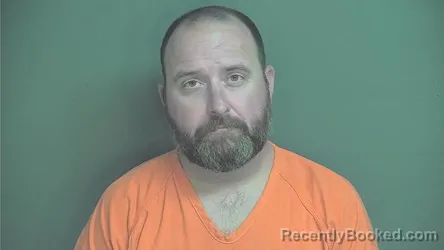 Mugshot of Thomas Craig Douglas booked in Boone County, Indiana on August 24, 2026
