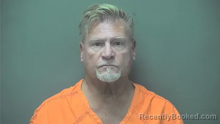 Mugshot of Charles Jeffery Buchanan booked in Boone County, Indiana on August 25, 2026