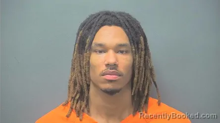 Mugshot of Keaun Neville booked in Boone County, Indiana on August 26, 2026