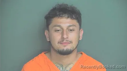 Mugshot of Diego M Ocampo Medina booked in Boone County, Indiana on September 1, 2026