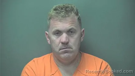 Mugshot of Daniel T Oregan booked in Boone County, Indiana on September 2, 2026