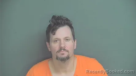 Mugshot of Aaron Christopher Gillaspie booked in Boone County, Indiana on September 3, 2026