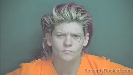 Mugshot of Amber Lee Mcintosh booked in Boone County, Indiana on September 3, 2026