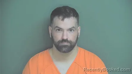 Mugshot of Coty A Downing booked in Boone County, Indiana on September 5, 2026