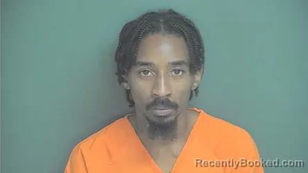 Mugshot of Desmond Jaquon Lewis booked in Boone County, Indiana on September 6, 2026