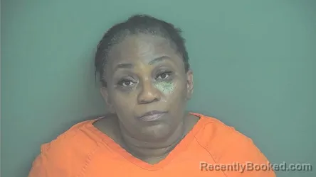 Mugshot of Tasina Levette Steele booked in Boone County, Indiana on September 7, 2026