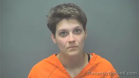Mugshot of Tiffani Shane Combs booked in Boone County, Indiana on September 10, 2026