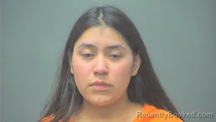 Mugshot of Marian Andrea Perez Barrios booked in Boone County, Indiana on September 12, 2026