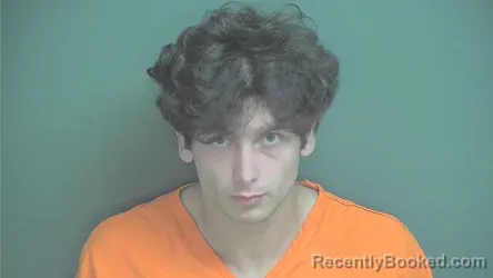 Mugshot of Spencer Robert Anthony Alaimo booked in Boone County, Indiana on September 12, 2026