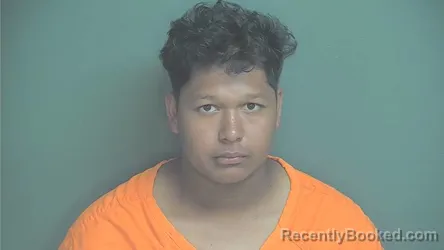 Mugshot of David Fernando Rodriguez-Hernandez booked in Boone County, Indiana on September 14, 2026