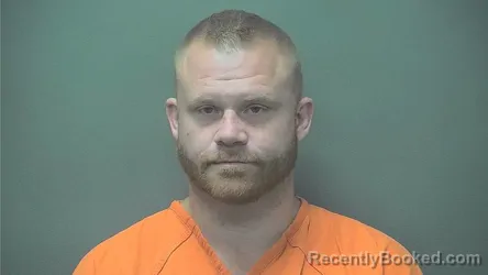 Mugshot of Alex Walter Vanderaa booked in Boone County, Indiana on October 2, 2026