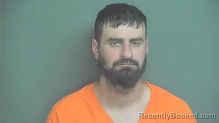 Mugshot of James William Doke booked in Boone County, Indiana on October 4, 2026