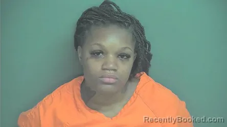 Mugshot of Monnay Lasha Bass booked in Boone County, Indiana on October 4, 2026