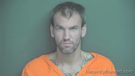 Mugshot of Anthony James Glaser booked in Boone County, Indiana on October 5, 2026