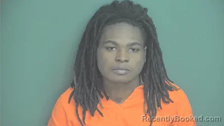 Mugshot of Shamar De Ante Williams booked in Boone County, Indiana on October 22, 2026