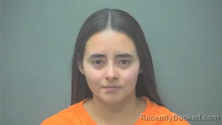 Mugshot of Marcia Helen Alvizu Espinoza booked in Boone County, Indiana on October 25, 2026