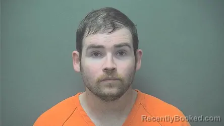 Mugshot of James Gabriel Shelley booked in Boone County, Indiana on October 26, 2026