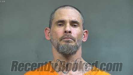 Booking photo from Boone County, Indiana