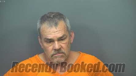 Booking photo from Boone County, Indiana