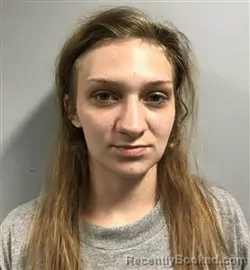 Mugshot of Haley Sierra Destiny Jordan booked in Haywood County, North Carolina on June 3, 2026