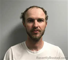 Mugshot of Zachary Austin Aldridge booked in Haywood County, North Carolina on August 19, 2026