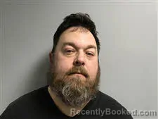 Mugshot of Jason Macherzak booked in Haywood County, North Carolina on May 3, 2026
