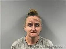 Mugshot of Laura Beth Sanders booked in Haywood County, North Carolina on May 27, 2026