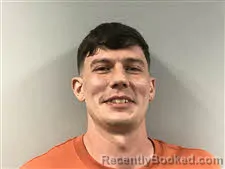 Mugshot of Mitchell Louis Storie booked in Haywood County, North Carolina on August 28, 2026