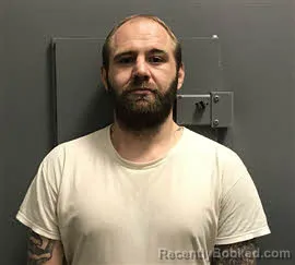 Mugshot of Brian Eugene Farrell booked in Haywood County, North Carolina on October 11, 2026
