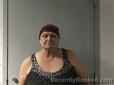 Mugshot of Mary Lou Autrey booked in Haywood County, North Carolina on August 3, 2026