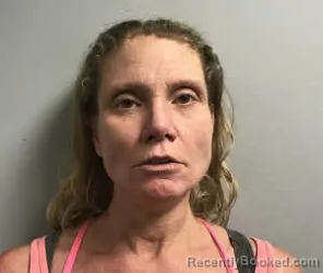 Mugshot of Andrea Marian McGaha booked in Haywood County, North Carolina on August 3, 2026