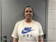 Mugshot of Jennifer LYNN McCullough booked in Haywood County, North Carolina on May 13, 2026