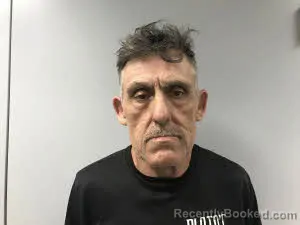 Mugshot of Dennis Ray Banks booked in Haywood County, North Carolina on May 12, 2026