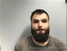 Mugshot of Justin Wayne Mease booked in Haywood County, North Carolina on August 23, 2026