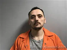 Mugshot of Anthony Lee Strickler booked in Haywood County, North Carolina on August 29, 2026
