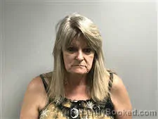 Mugshot of Mary Page Whitt booked in Haywood County, North Carolina on May 19, 2026