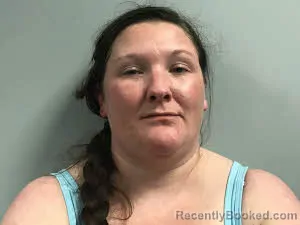 Mugshot of Khrystyne Cheyenne Wilkes booked in Haywood County, North Carolina on May 31, 2026