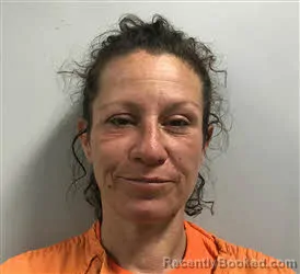 Mugshot of Jacinda Lea Frizzell booked in Haywood County, North Carolina on March 31, 2026